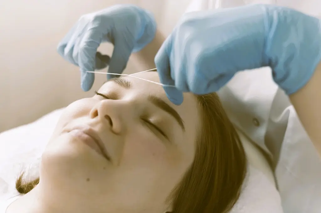 Forehead Threading