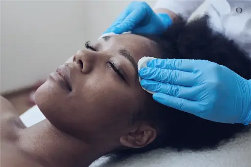 Forehead Waxing