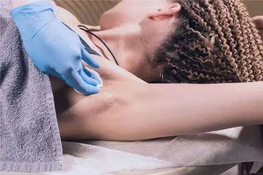 Under Arm Threading